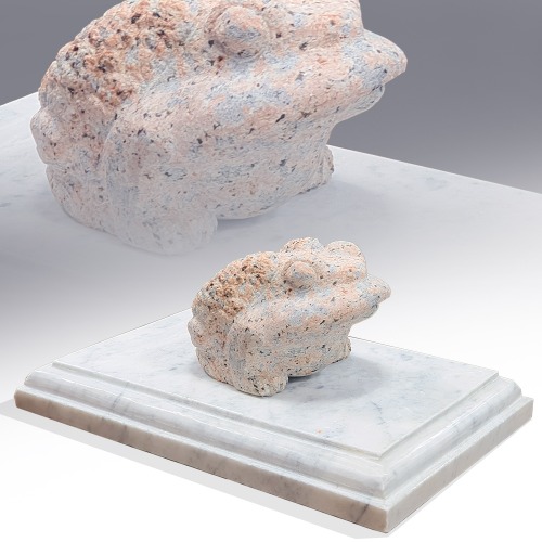 화강암 두꺼비 돌조각품(381204)