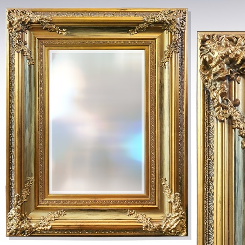 (대형)이태리 클래식 금장 벽거울(314010)